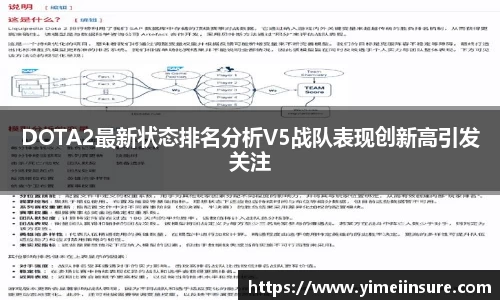 DOTA2最新状态排名分析V5战队表现创新高引发关注